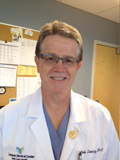 Bob Lowry, PA-C, a physician assistant preceptor for the College of Nursing and Health Professions